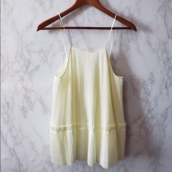 🆕🔥LEWIT REAL SILK BEAUTIFUL COLOR CRINKLE TOP THIN STRAP&VERY ELEGANT&CHIC NWT - Picture 4 of 13